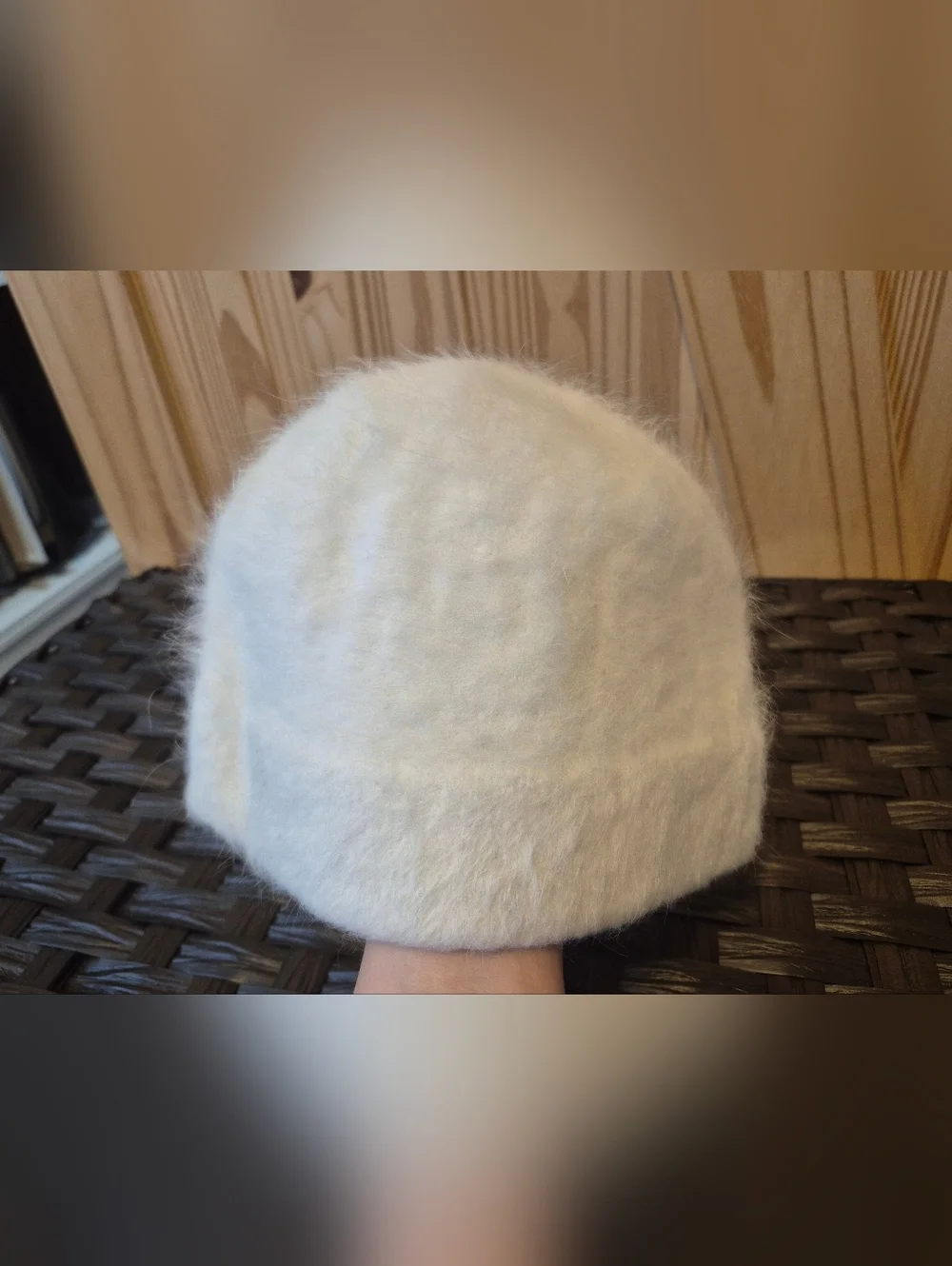Rabbit Fur Beanie Hat - Picture 2 of 10